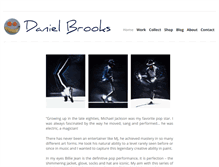 Tablet Screenshot of danielbrooksstudio.com